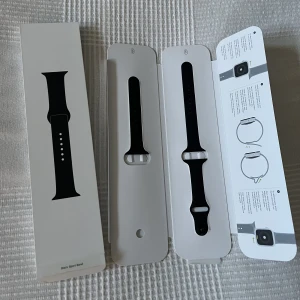 Applewatch band  - Applewatch sportband 41 mm i färgen midnatt. Orginalförpacking finns, armbandet är i gott skick!