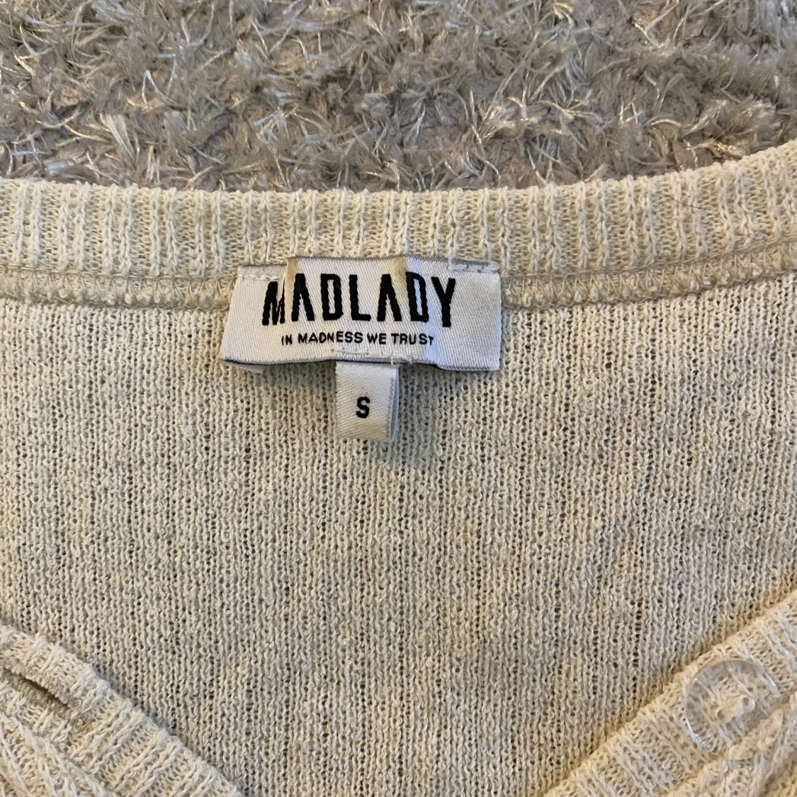 Ribbad topp från madlady - 90