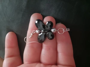 Svarta fjäril örhängen - Handgjorda fjäril örhängen❤ super gulliga! Frakt 15 kr