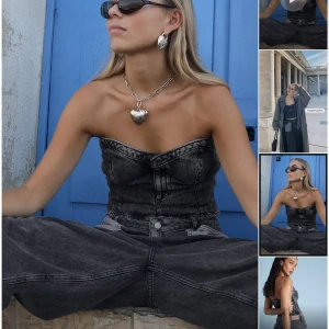 Korsett topp - Super snygg topp från nakd. Passar tyvärr inte mig. Prislapp finns kvar.