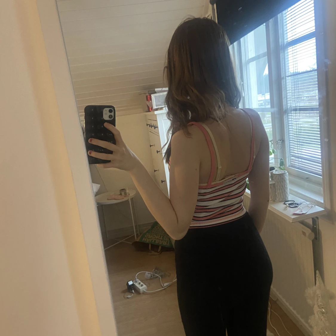 Trendigt randigt linne - 91