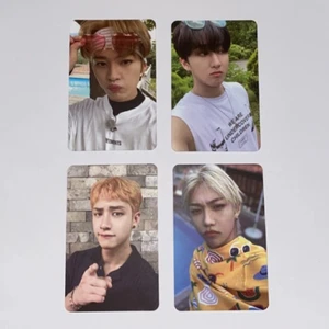 WTS Stray Kids  - Har: Lee Know, Changbin, Chan, Felix noeasy double sided pcn. Vill ha: 55kr var. Update: Felix, Changbin och Lee Know sålda!!