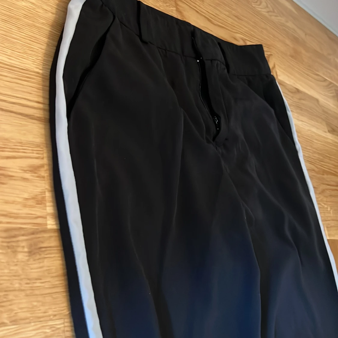 Svarta lösa sköna kostym byxor - 91