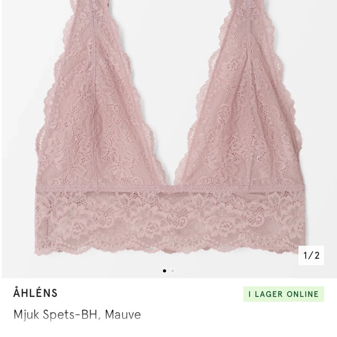 Bralette Mauve  - 91