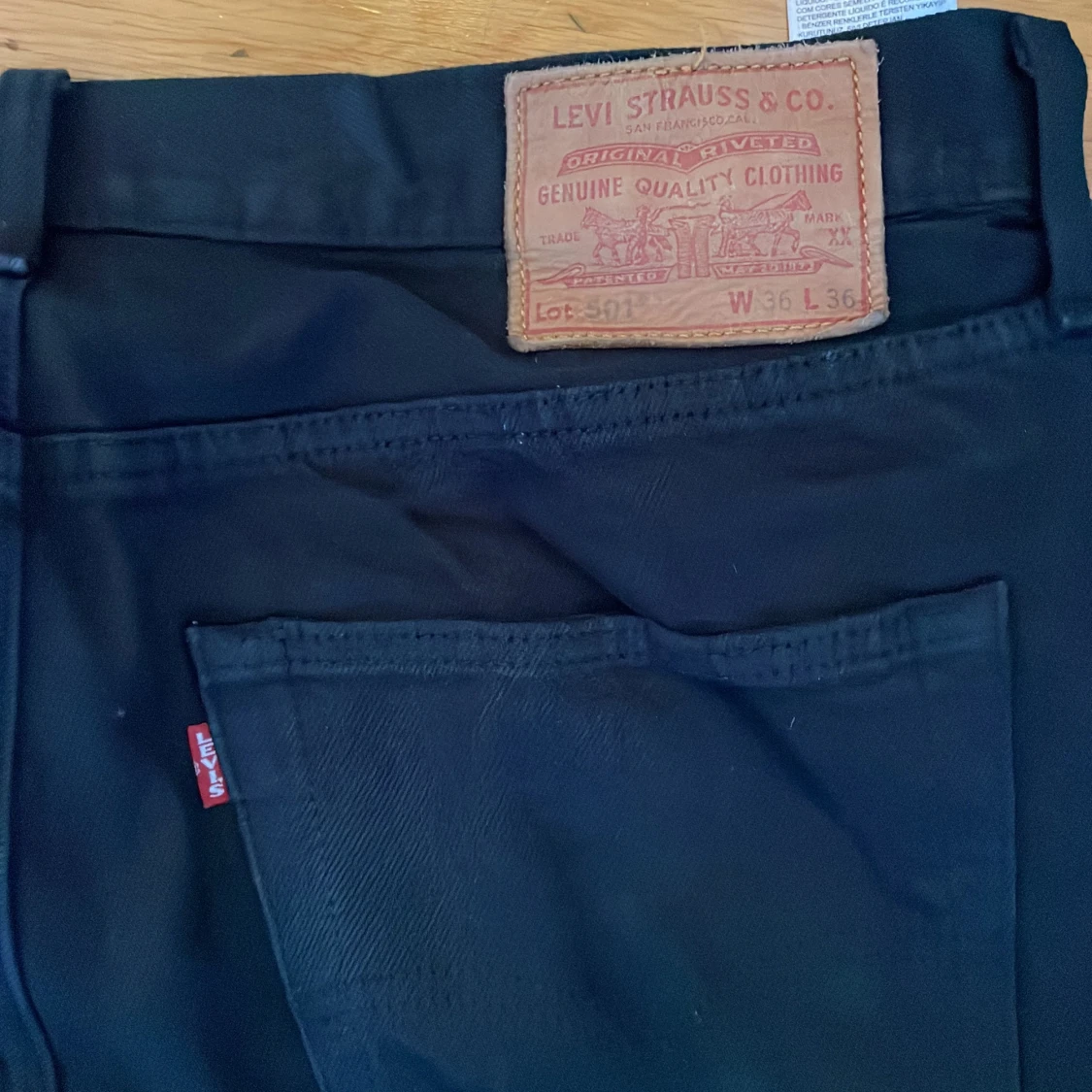 Levis 501, stl 36W 36L - 91