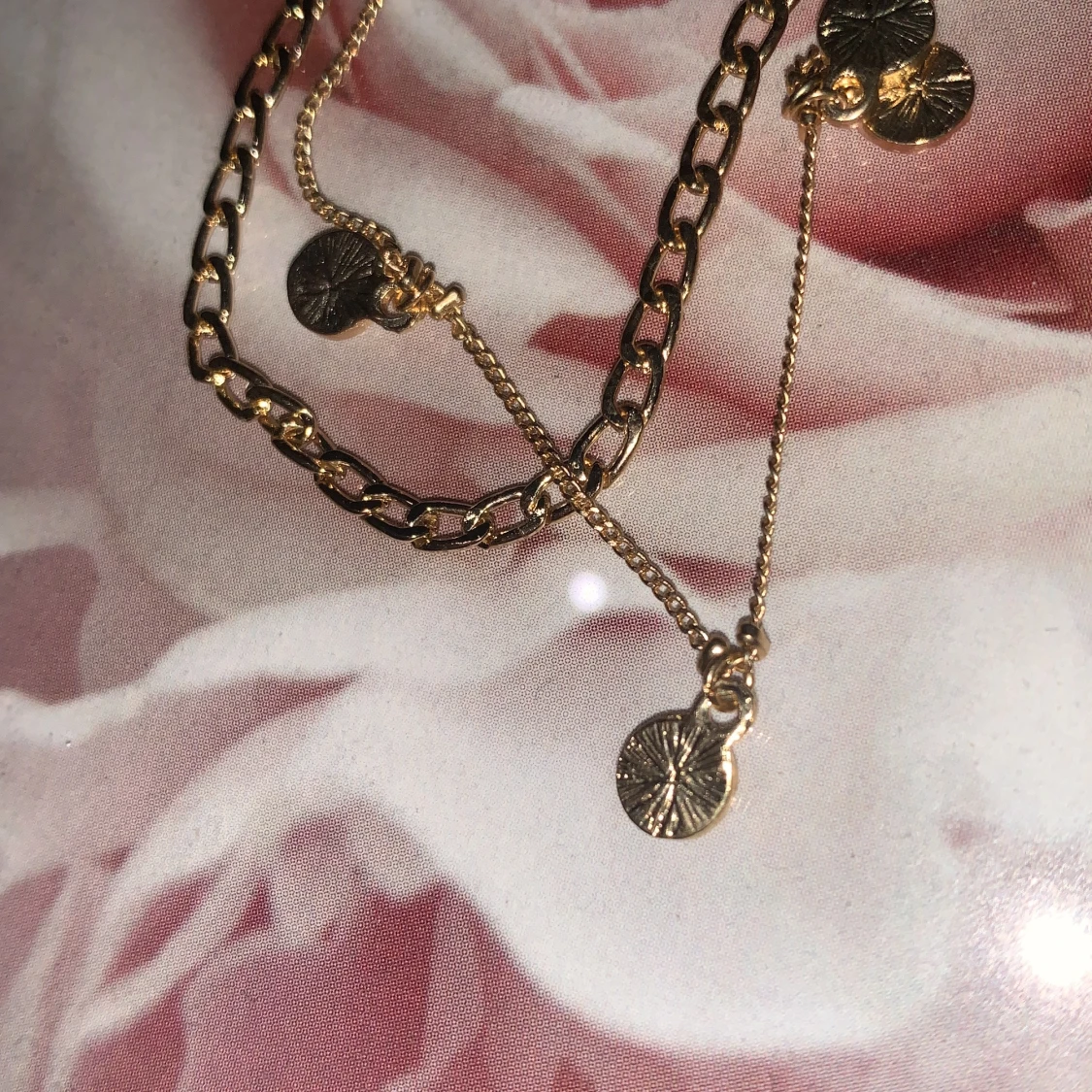 Halsband i guld - 90