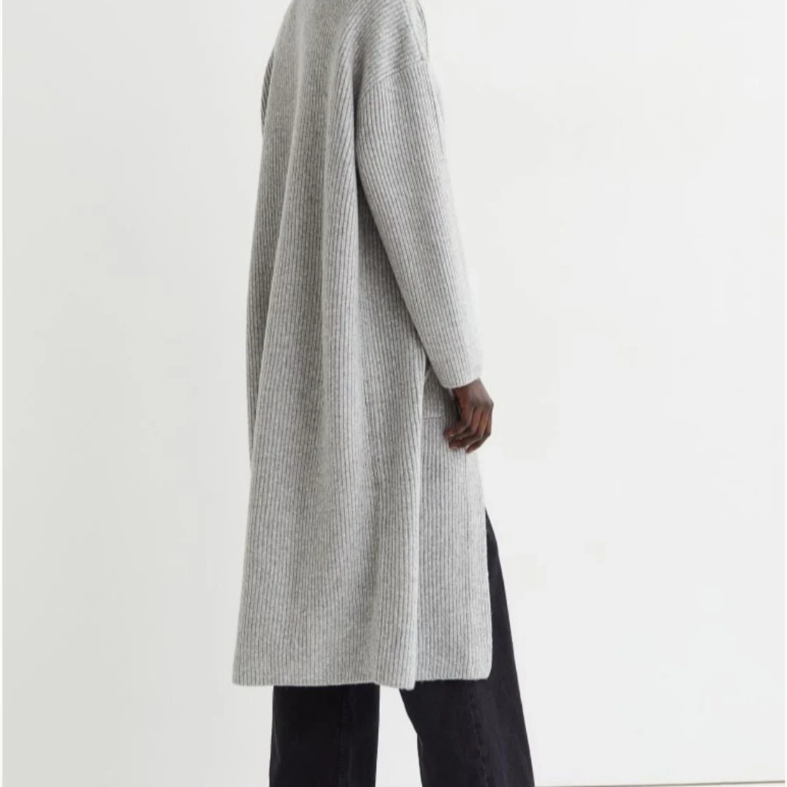 Lång cardigan i strl XS - 90