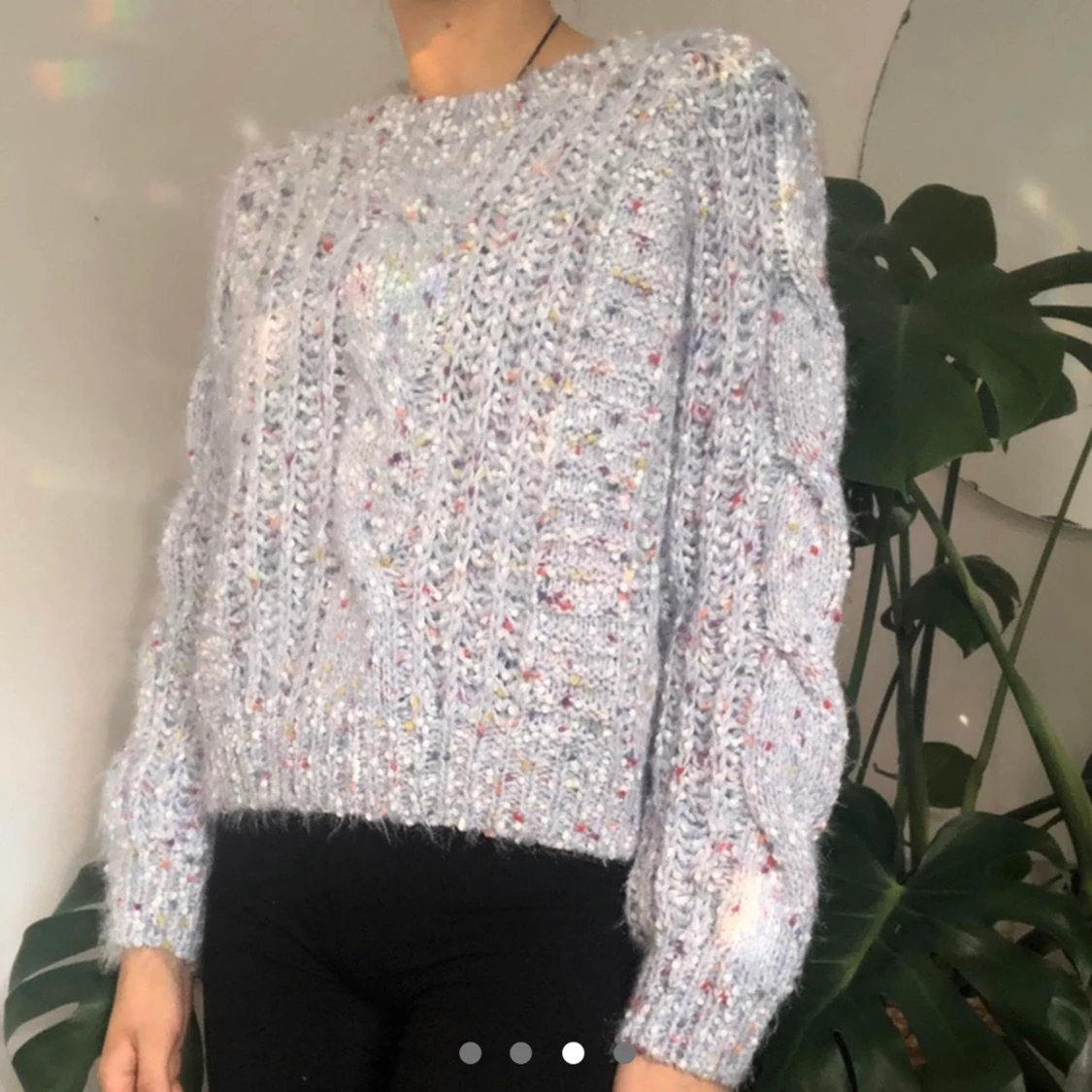 Pull & bear stickad tröja  - 90