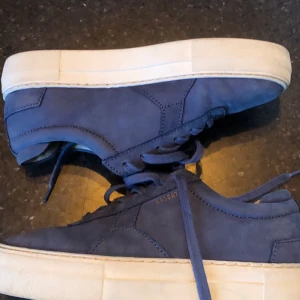 Arigato skor - Säljer mina arigato platform suede skor i färgen mörkblå, tror inte de säljs längre på hemsidan. De är i bra skick och endast använda några fåtal gånger. Pris kan diskuteras & jag kan skicka ganska snabbt💞