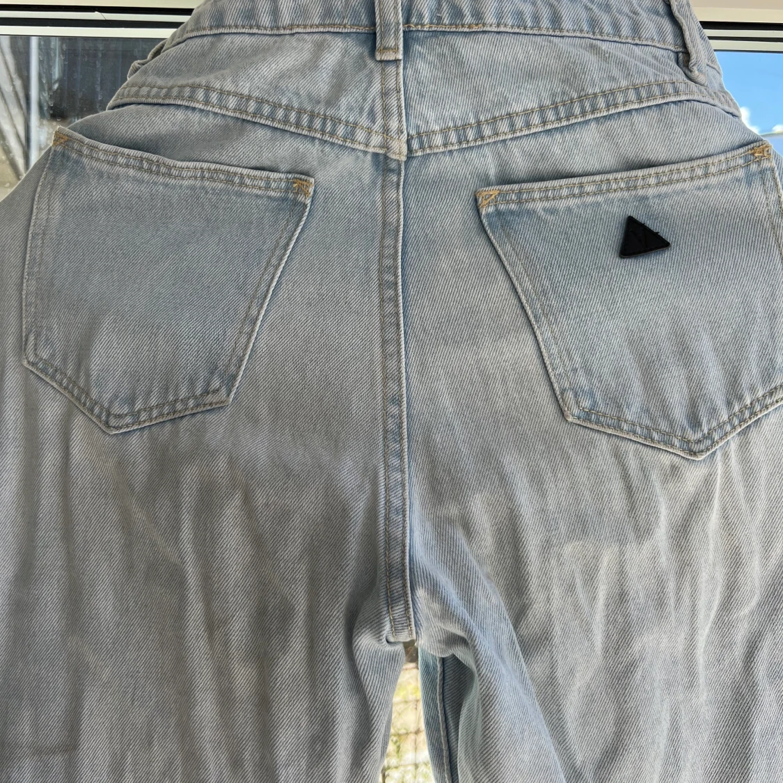 Abrand raka ljusblå jeans - 90