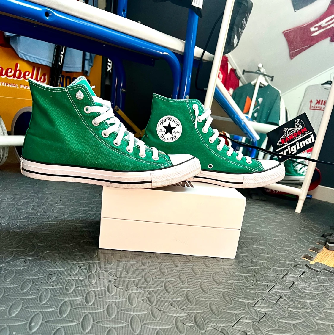 Gröna converse 42,5 - 90