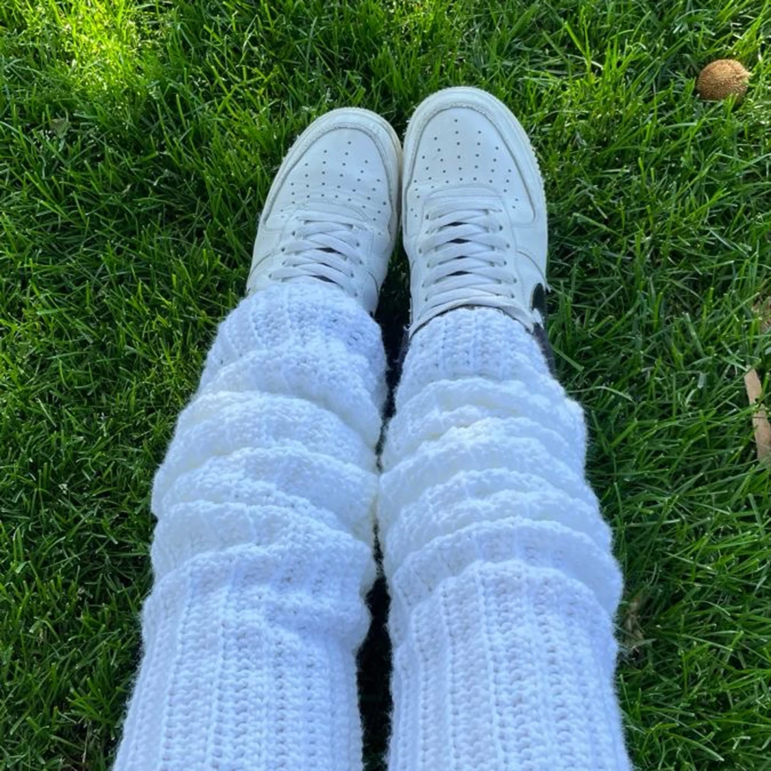 Virkade benvärmare - 90