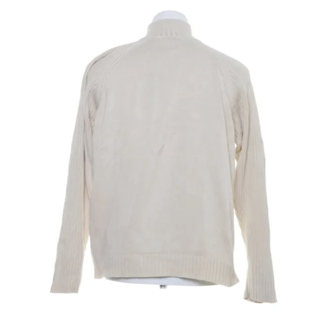 Beige stickad tröja - 90