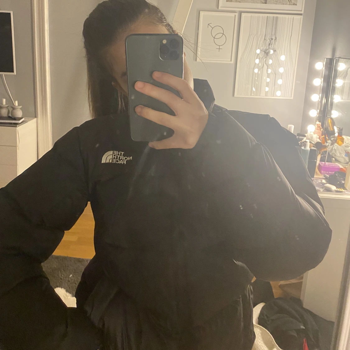 Northface retro nuptse jacka 