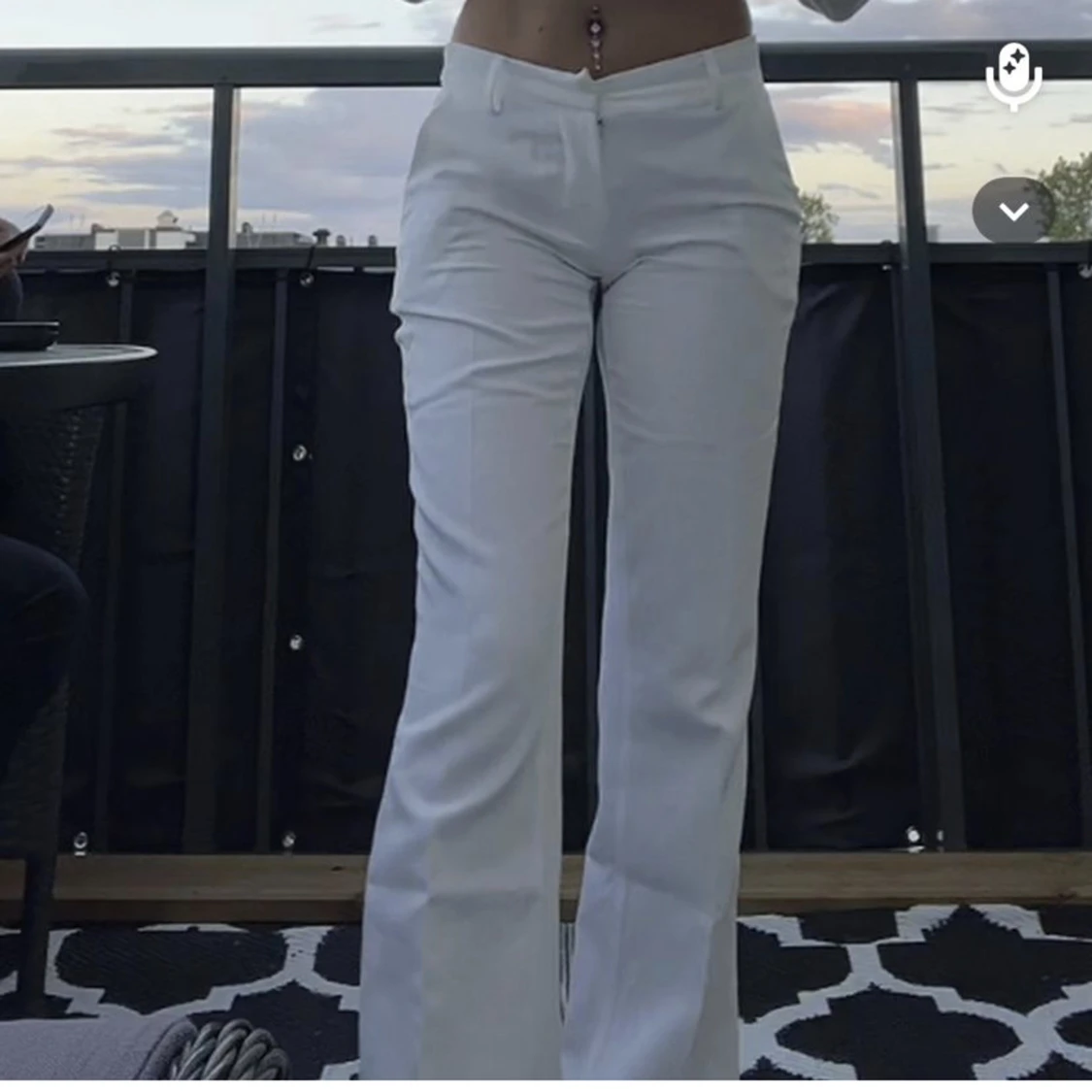 Vita kostymbyxor  - 91