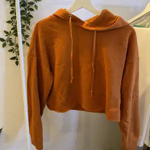 hoodie från Lager 157 som jag själv gjort croppad, jättefin rost orange färg, men som inte kommer till användning:)