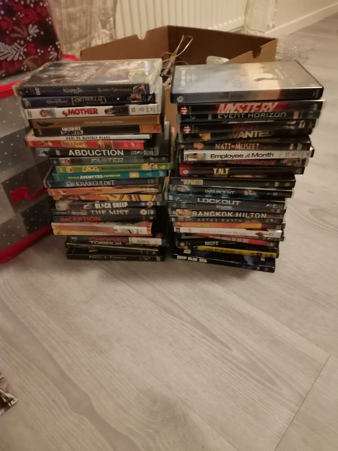 45 st dvd filmer blandat