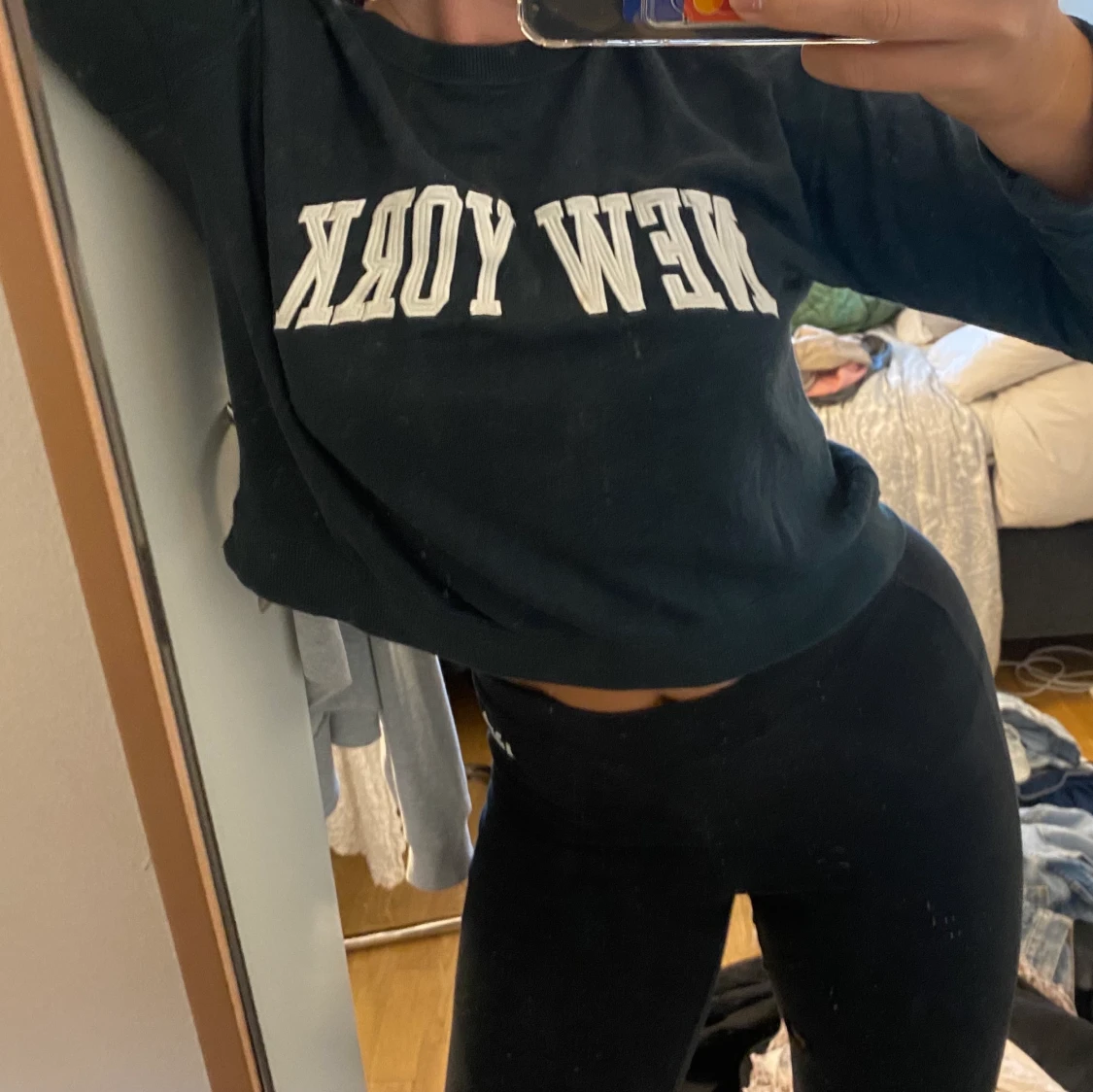 Militärgrön sweatshirt  - 90