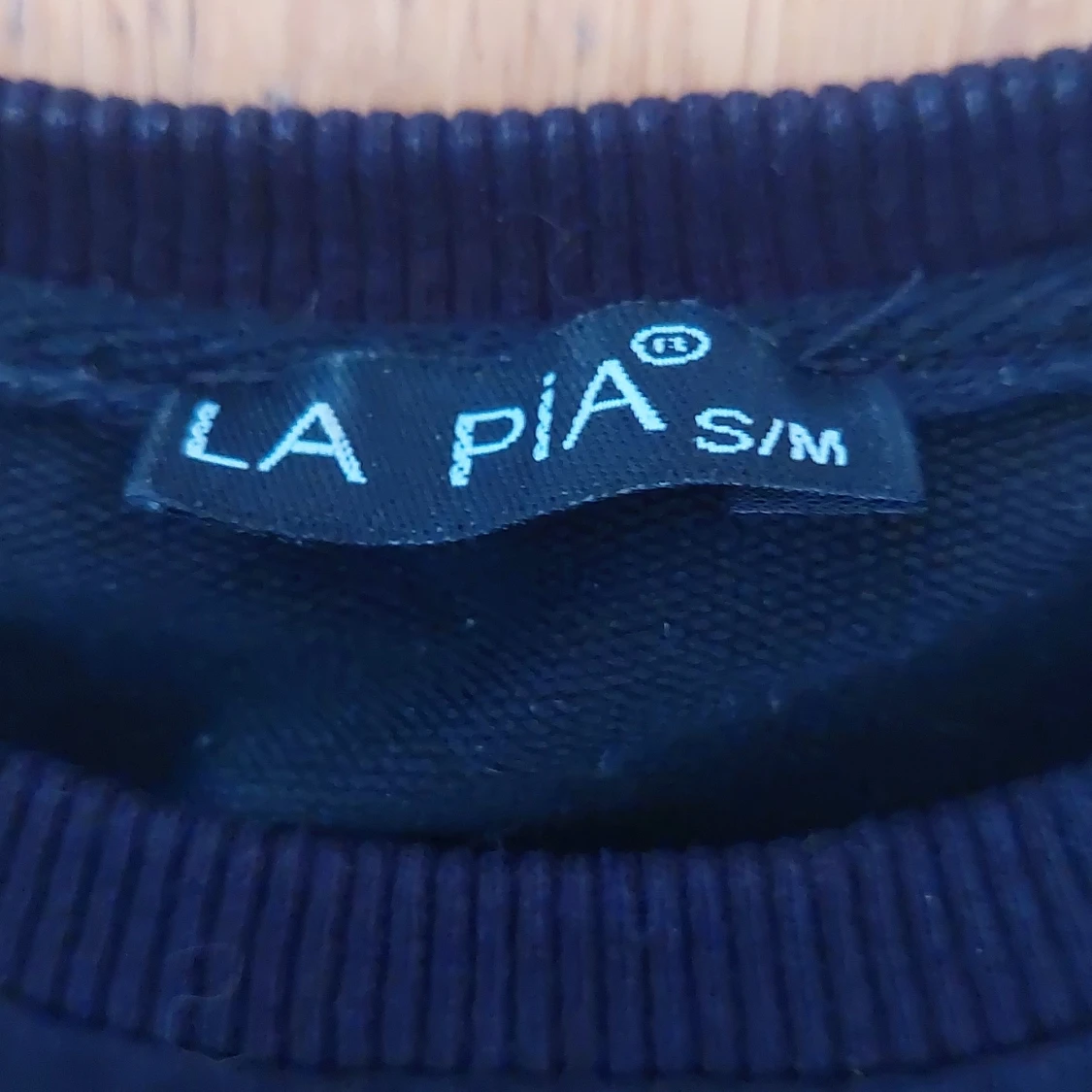 Svart tröja känning, storlek S/M - 90