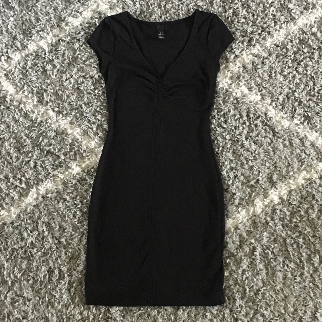 Black Midi Bodycon Dress