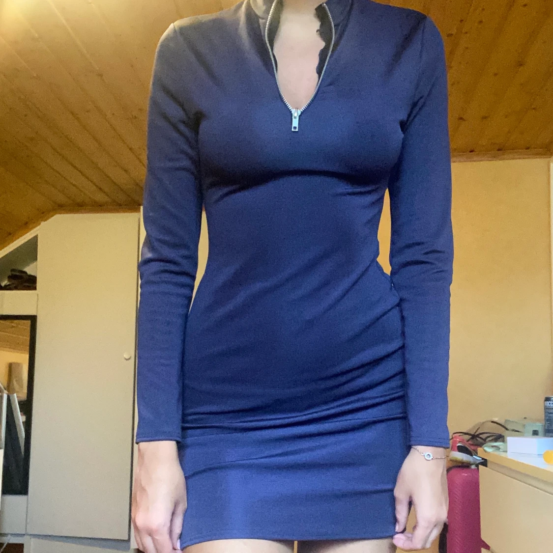 Klänning missguided strlk 36 