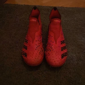 Adidas predator freak - Använda 3 träningar bra skick! Sko snören ingår. Köpta för 1600kr seljer för 900 Storlek 38 och en halv 