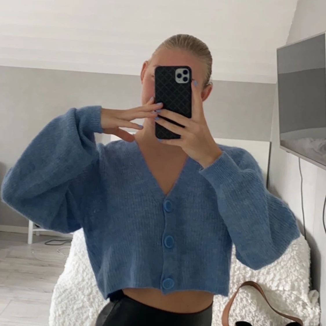 Stickad tröja från Lindex