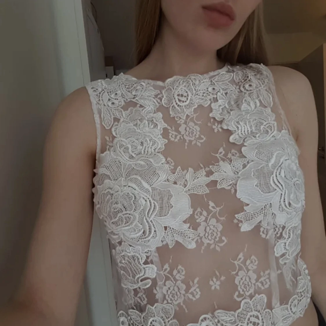 Spetstopp Spets Lace Linne Transparent Cut Out Fest Ida Sjöstedt 