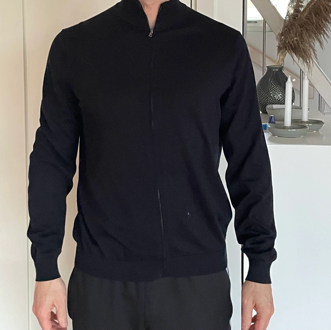 Mango Stickadtröja med dragkedja - 90