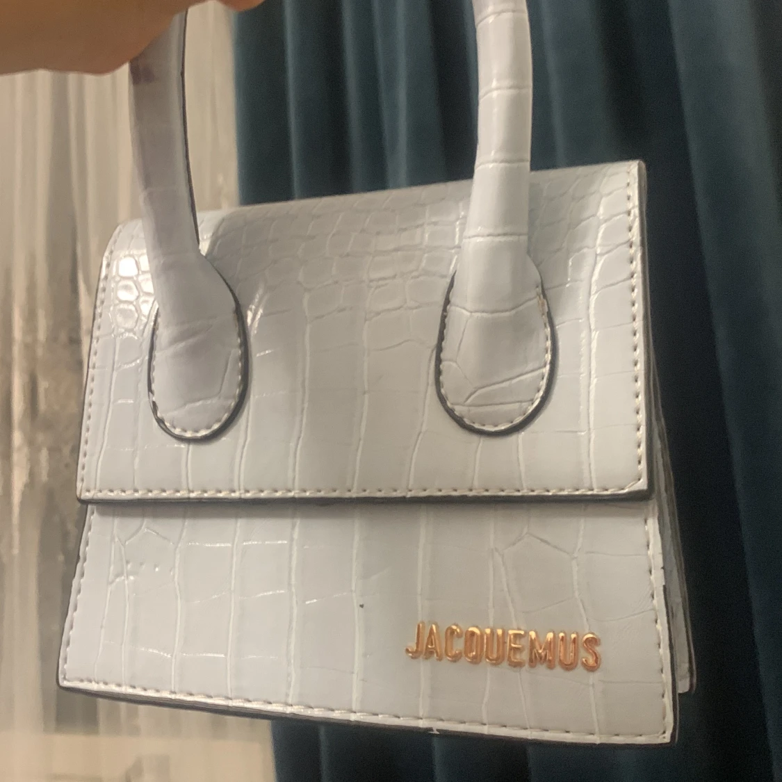 Ljusblå väska  - 90