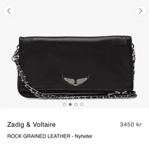 Zadig väska  - Sälje min Zadig väska i den mellersta/stora storleken då jag sparar till en annan väska. Inga tydliga defekter, orginalpåse medföljer. Kan skicka fler bilder vid intresse. Nypris ca 3450, skickas spårbart eller möts upp i Göteborg❤️‍🔥 