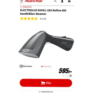 Steamer  - Helt ny steamer från Electrolux 