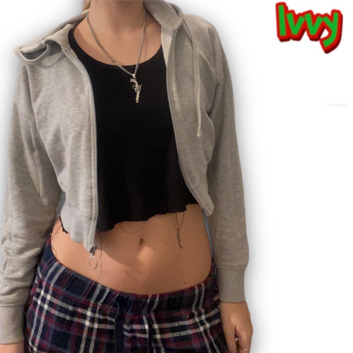 Grå minikofta 🍂 - 90