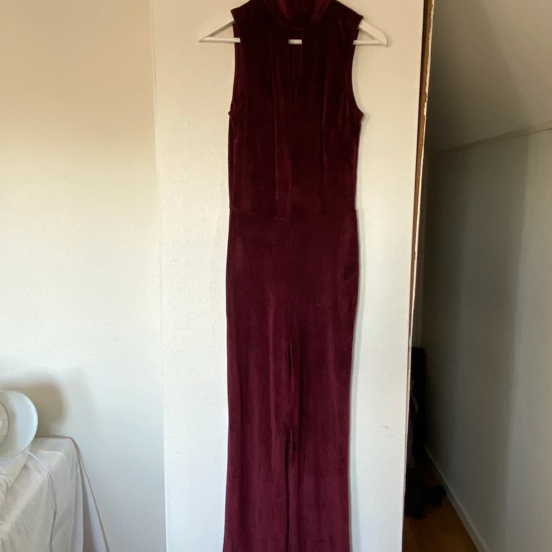 Jumpsuit Vinröd 