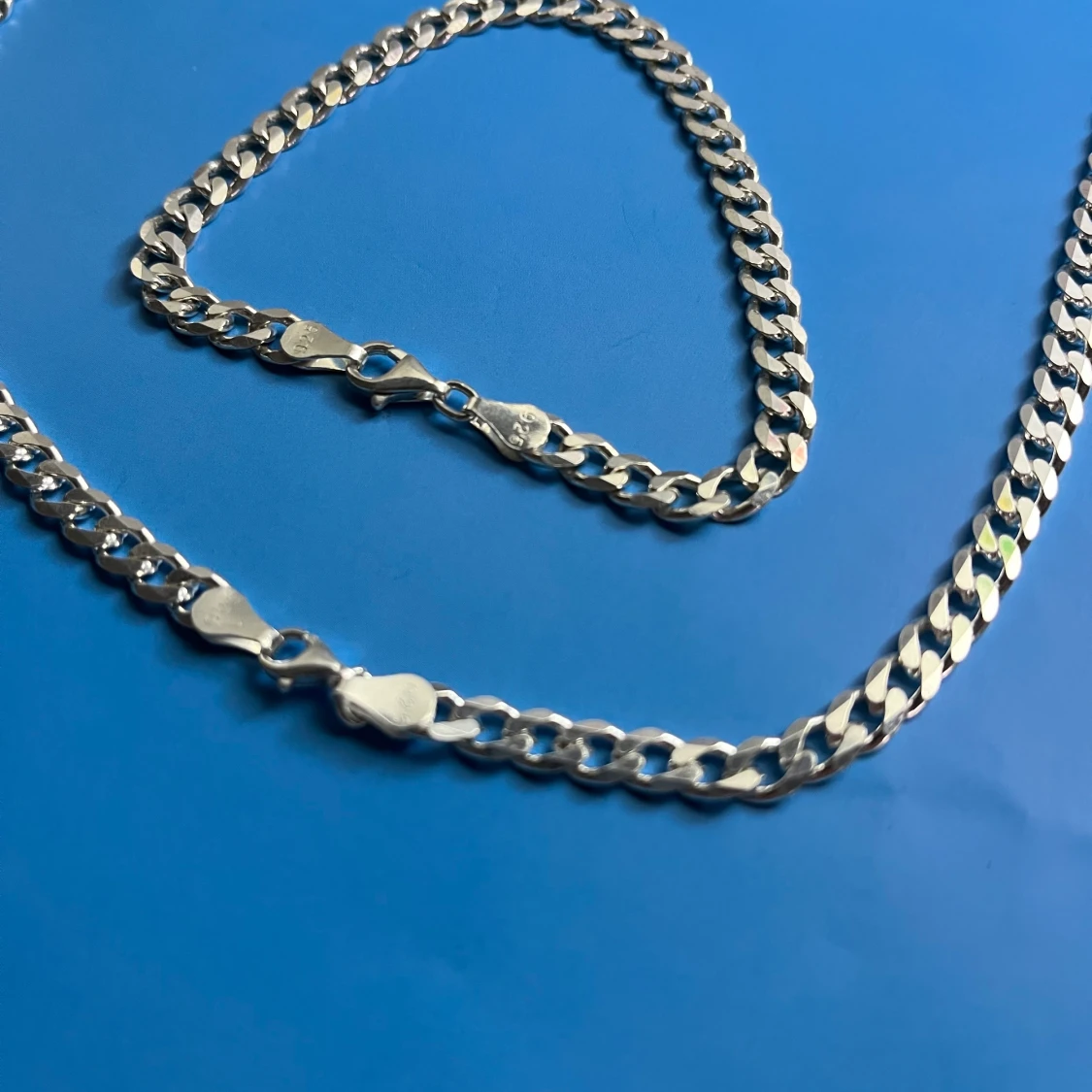 Silverkedja och armband  - 90