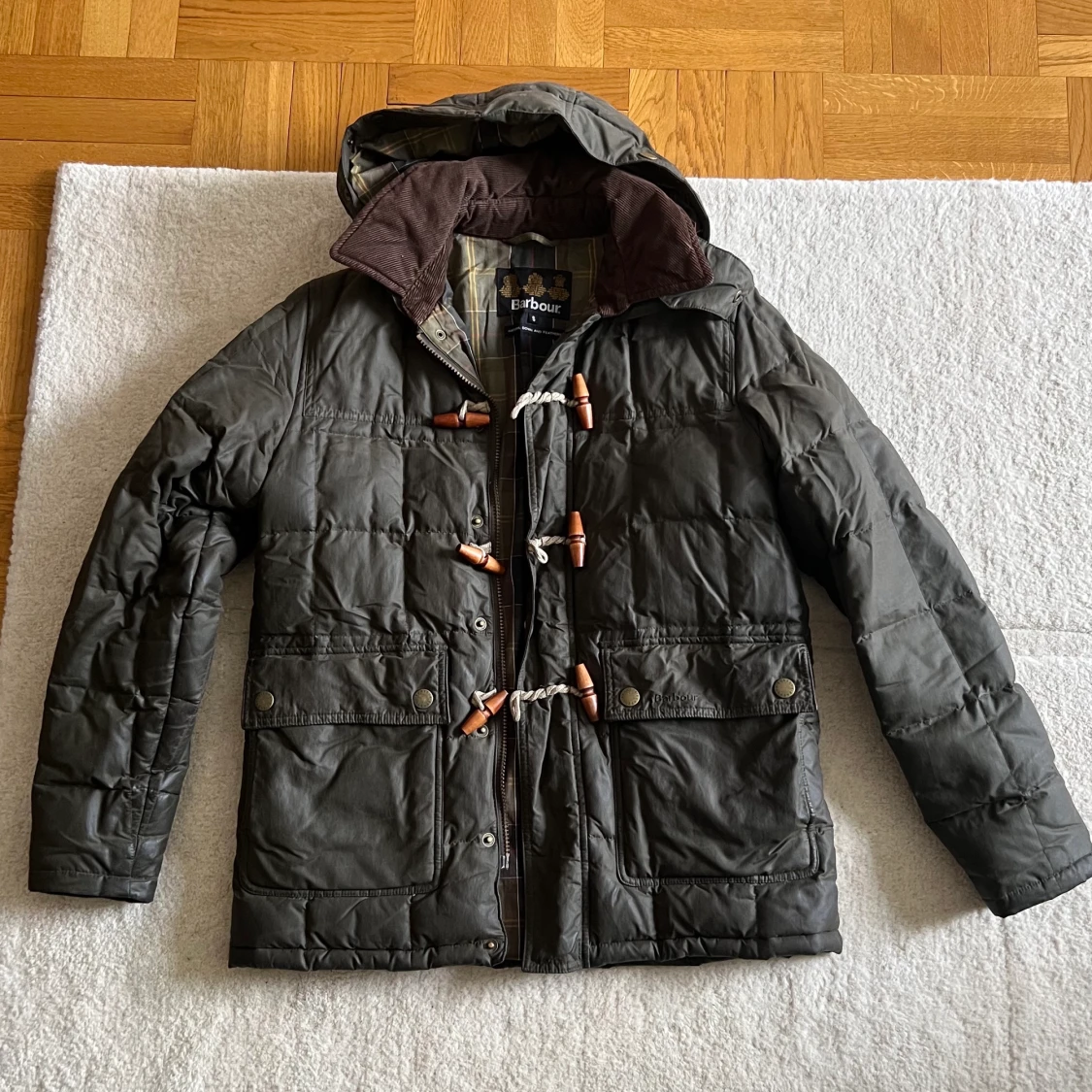 Barbour, Dunjacka, Strl S Grön