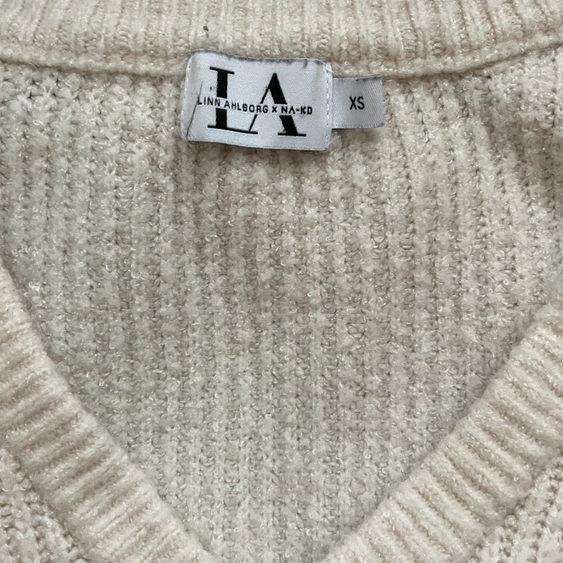 Stickad tröja strl Xs - 91