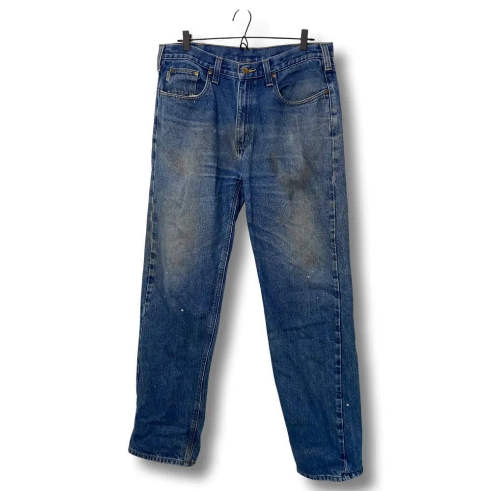 feta vintage carhartt jeans. storlek 36x34. okej vintageskick. . Jeans & Byxor.