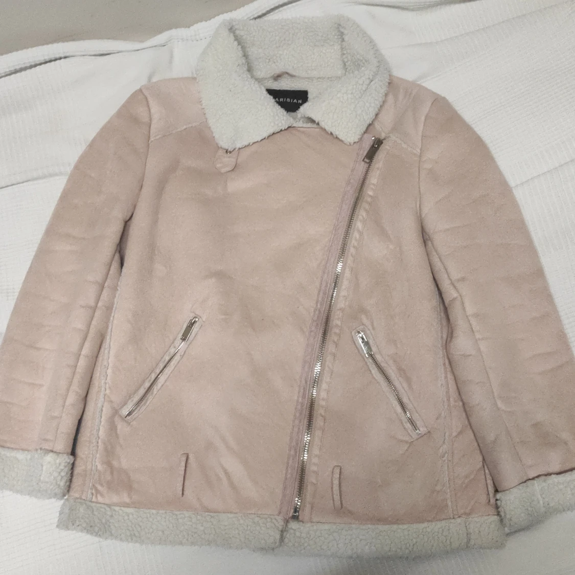 Ljusrosa vinterjacka  - 90