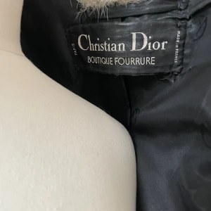 Original Christian Dior Kohinoor mink coat - Very rare, made by Christian Dior furriers mid 80s. Black cross Kohinoor mink with silk and leather details.  Size medium, 140cm long. Mint condition.