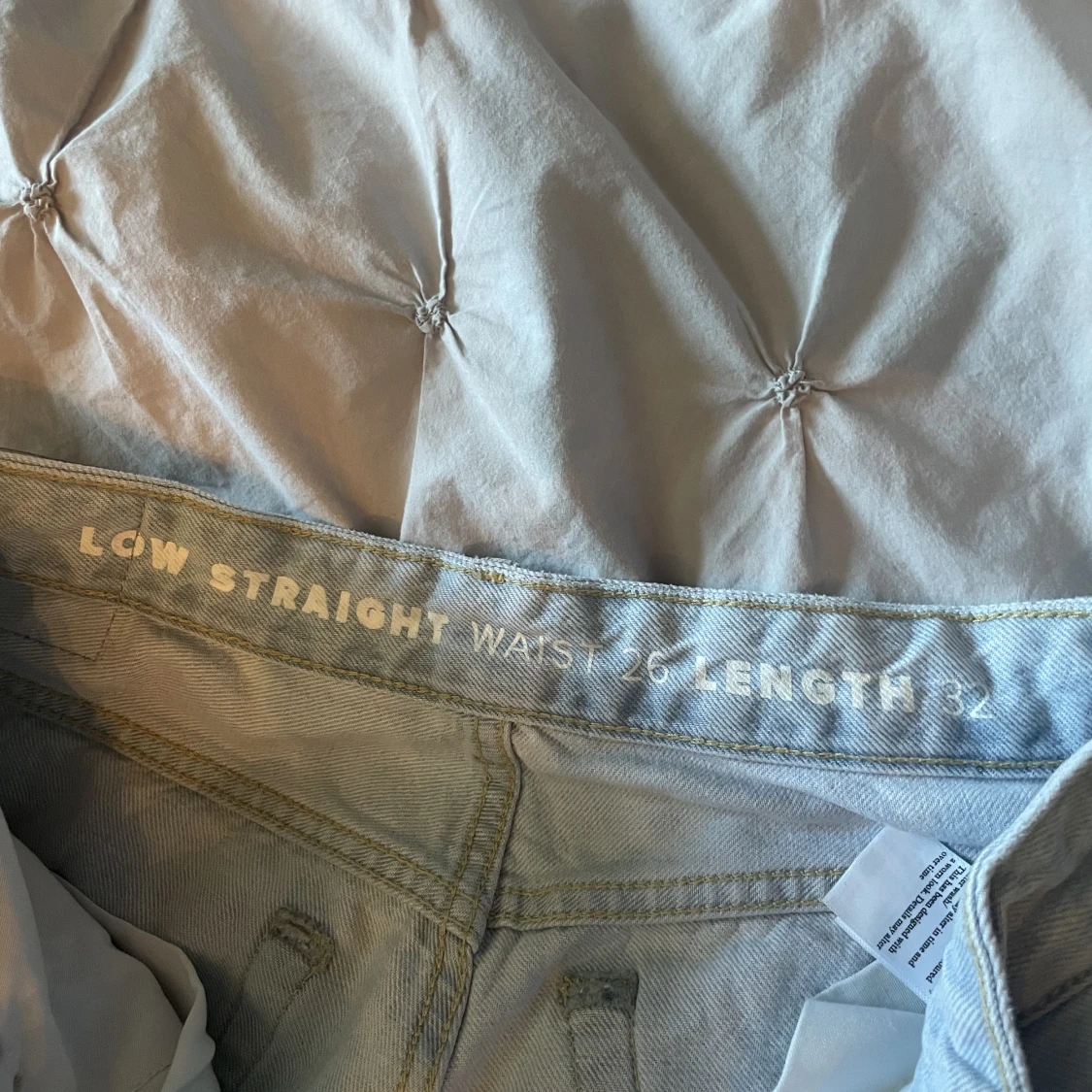 Low straight jesns - 90