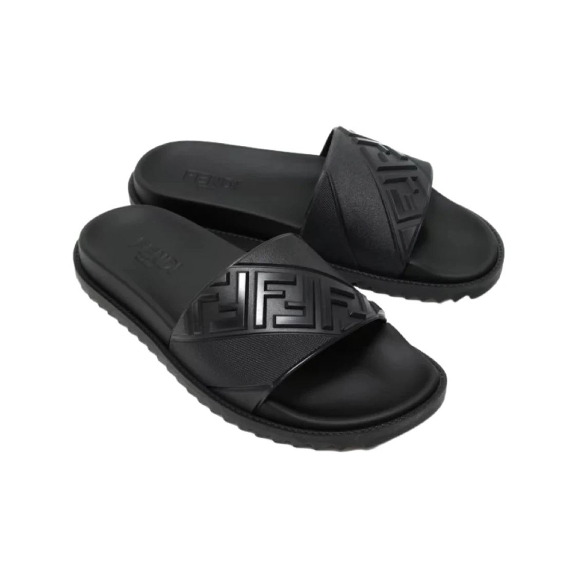 Fendi FF Logo Slip Ons