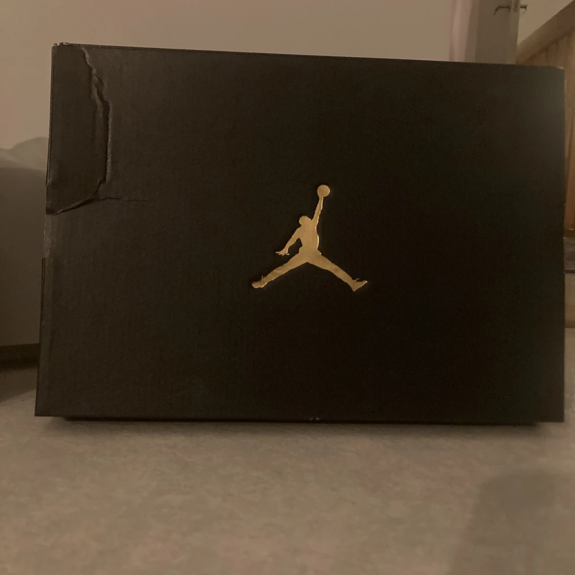 Mid Jordans with grey and blue - 91