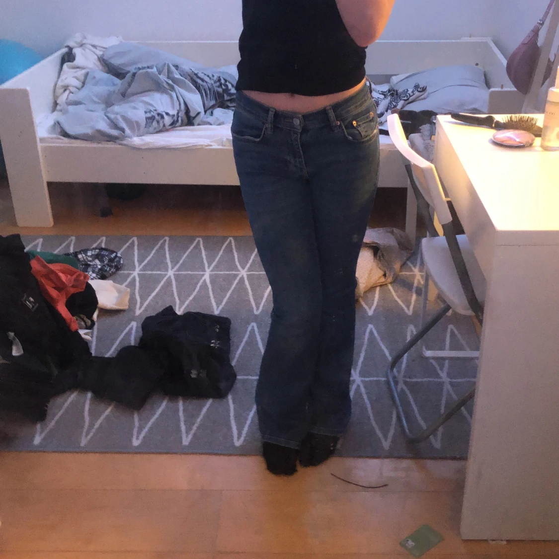 Lågmidjade jeans  - 90