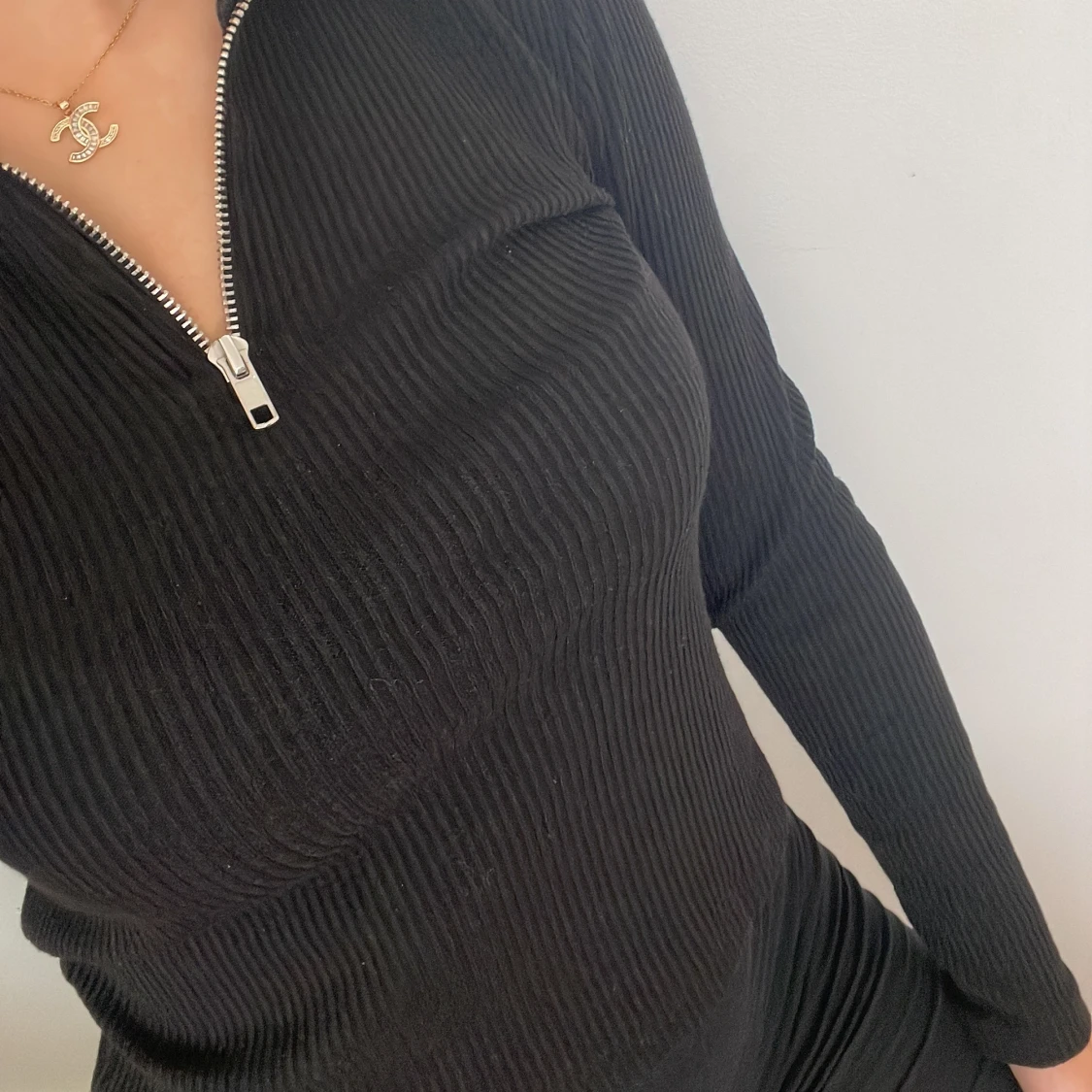 Tröja med dragkedja - 90