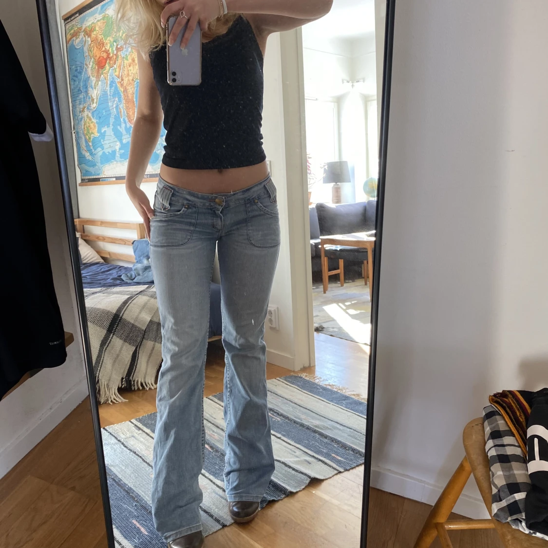 Lågmidjade Lee jeans  - 90