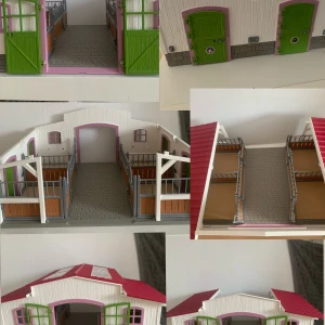 Schleich  - Säljer mina gamla schleich, det är massa hästar och föl. Följer med alla saker som vissas i bilderna. 