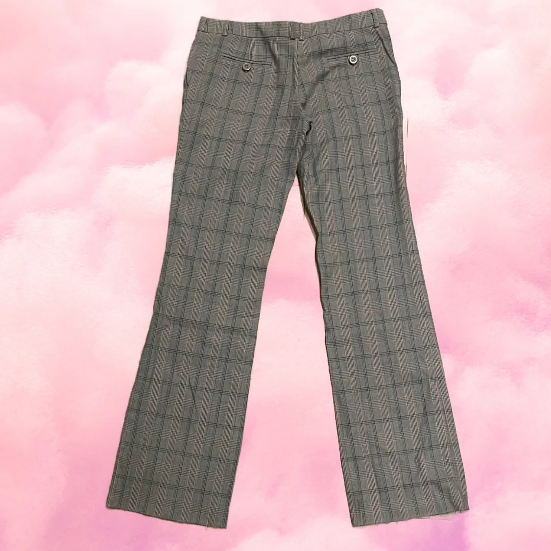 låg midjade kostymbyxor bootcut  - 90