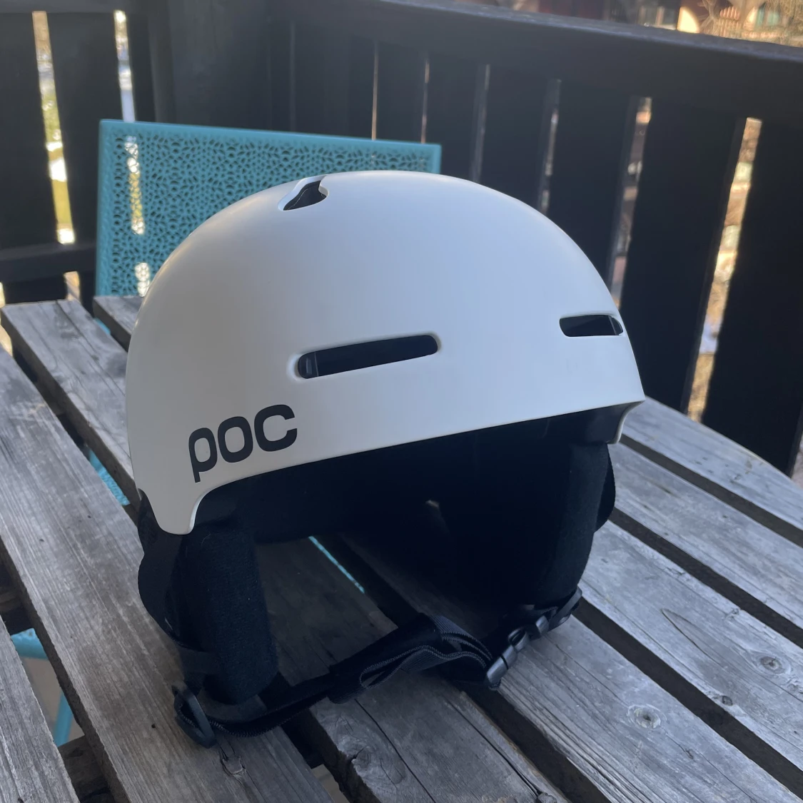 Vit POC hjälm