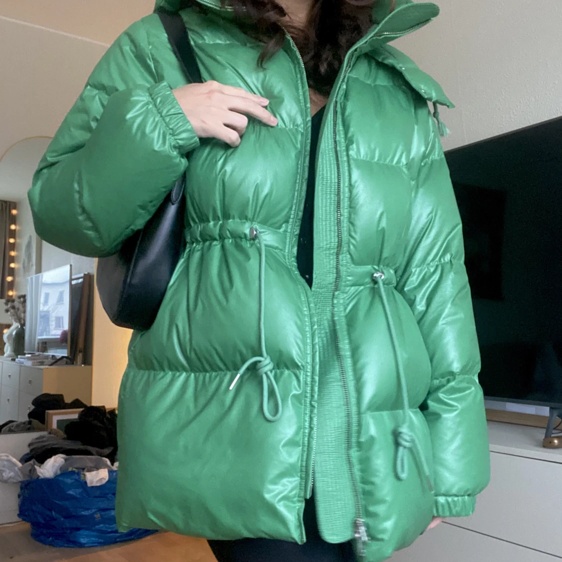 Grön dunjacka ARKET